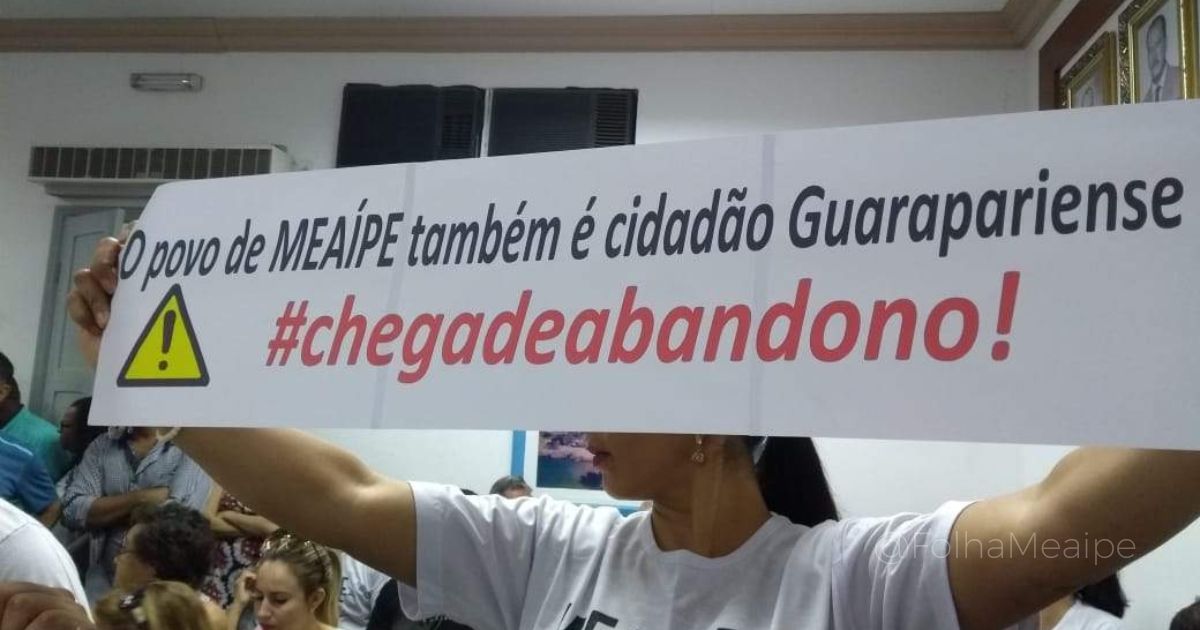 Manifestação de Moradores de Meaípe na Câmara de Guarapari Reivindicou a Votação dos Projetos de Urbanização da Orla do Bairro