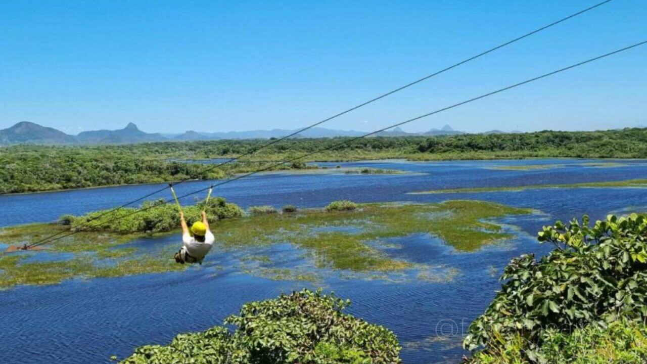 Parque Paulo César Vinha Novas Atrações Incluem Teleférico, Bangalôs e Tirolesa