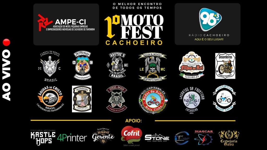 1º Moto Fest Cachoeiro: Um Evento Imperdível para os Amantes de Motociclismo