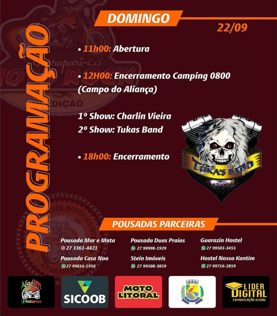 Motorock Guarapari 2024: Prepare-se para o Maior Encontro de Motociclistas e Rockeiros! 7 Motorock Guarapari 2024: Prepare-se para o Maior Encontro de Motociclistas e Rockeiros! 6