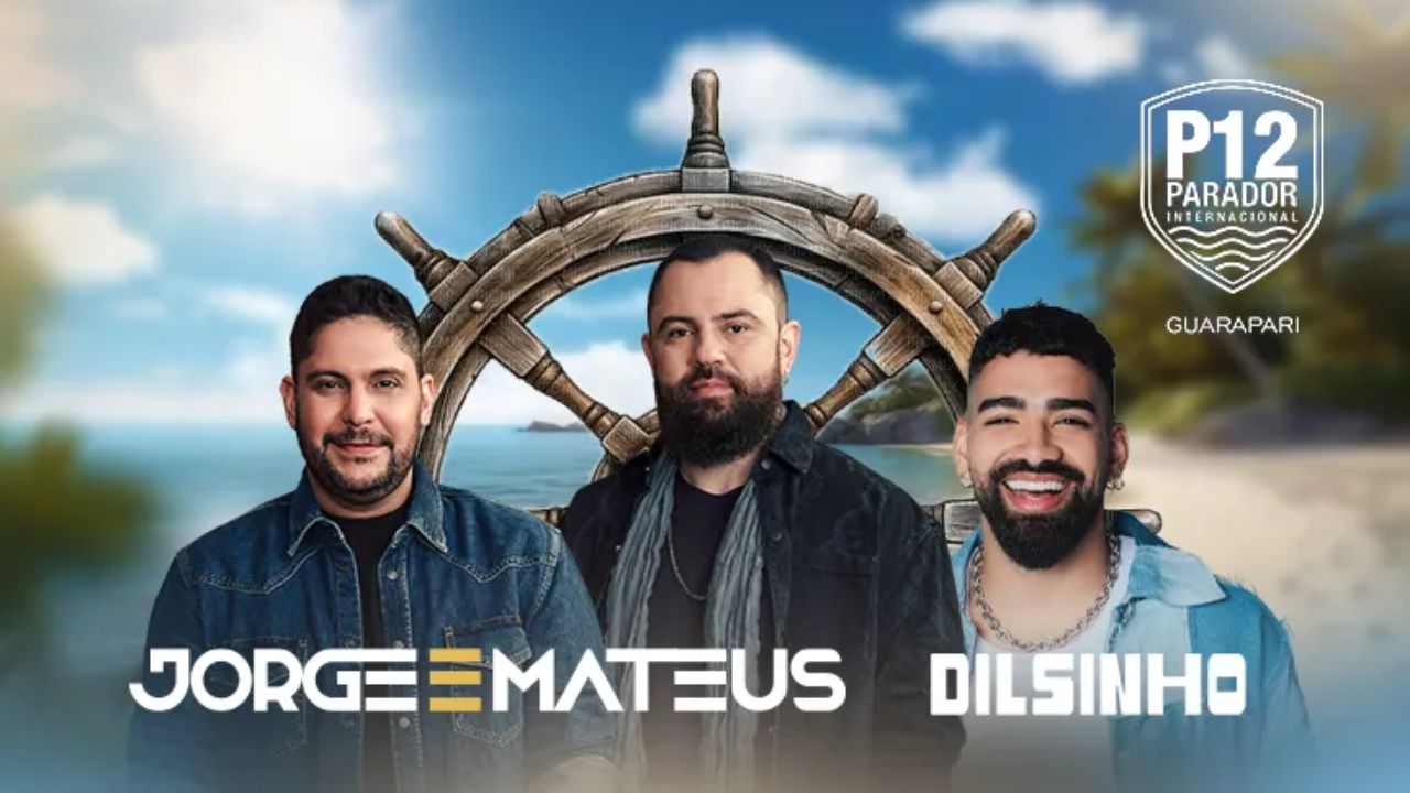 Jorge e Mateus & Dilsinho no P12 Guarapari Prepare-se para uma Noite Inesquecível!