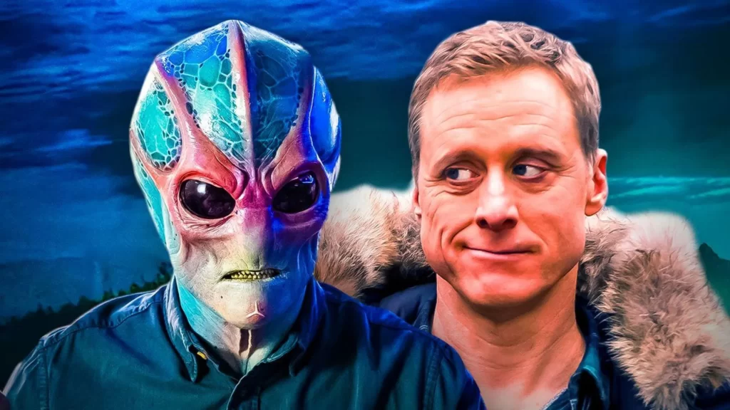 Resident Alien, série de comédia, ficção científica, Alan Tudyk, alienígena, identidade, humor, mistério, Dark Horse Comics, Harry Vanderspeigle
