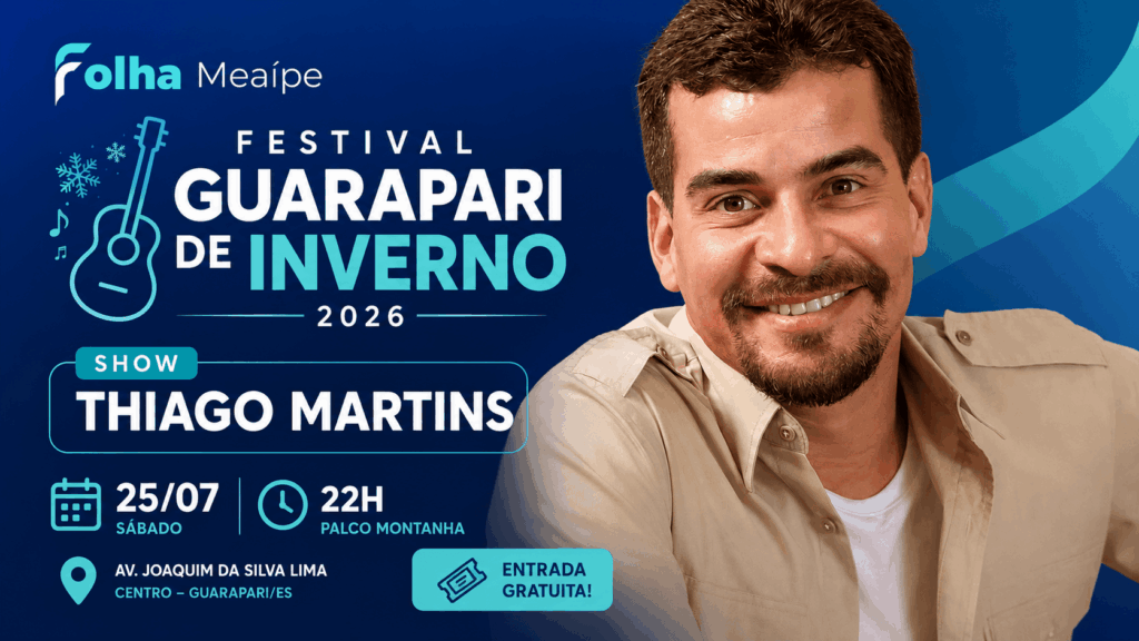 Programação do Festival Guarapari de Inverno: Shows de Fat Family e Thiago Martins Agitam o Fim de Semana