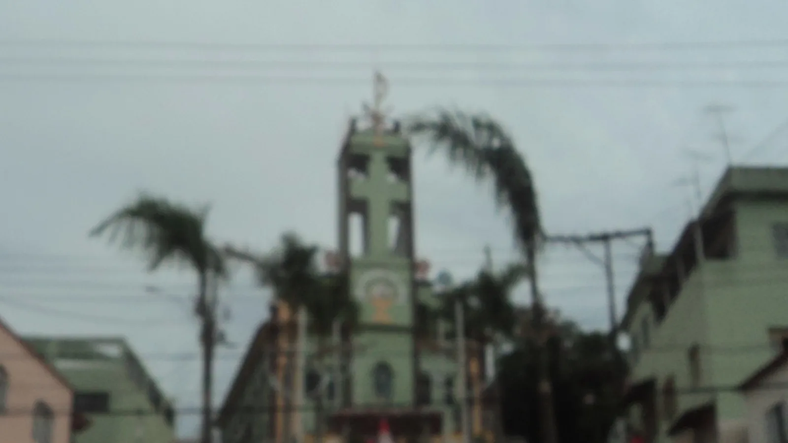 Centro de Iconha, com a Igreja Matriz de Santo Antônio